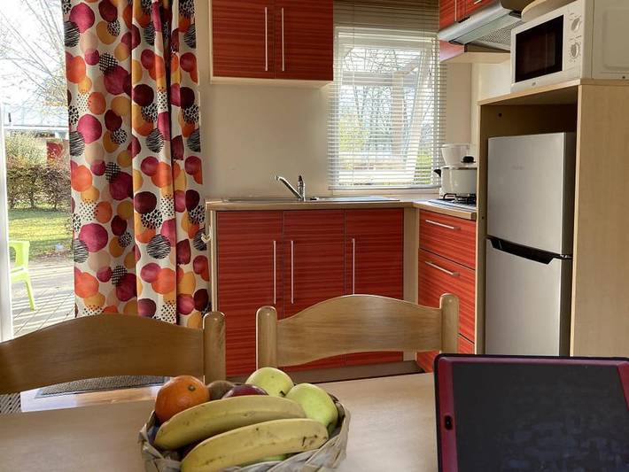 Camping La Cigaline - Mobilheim 4 personen - Duras mit Klimaanlage in Montpon-Ménestérol, Périgord Blanc