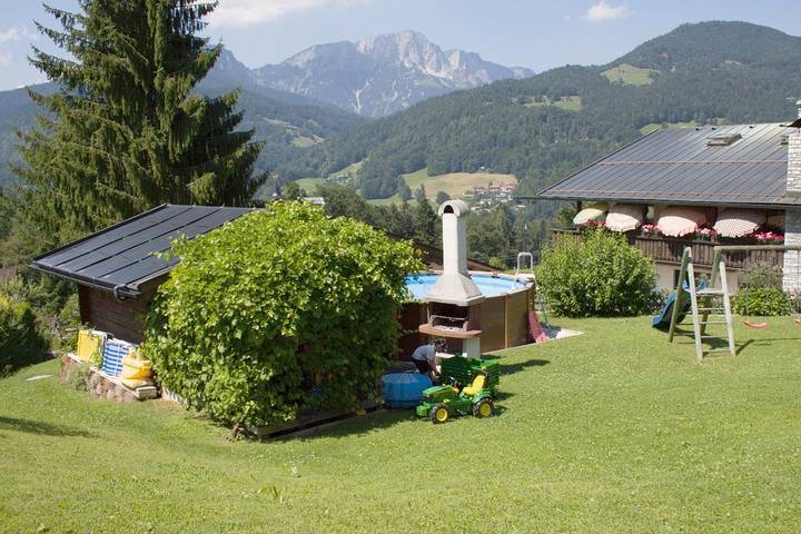Ferienwohnung für 3 Personen, mit Garten, kinderfreundlich in Obersalzberg - 4