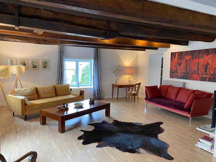 Appartement de vacances pour 2 personnes, avec Balcon et Terrasse ainsi que Jardin et Piscine