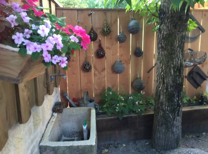 Gîte pour 4 personnes, avec terrasse à Lanton