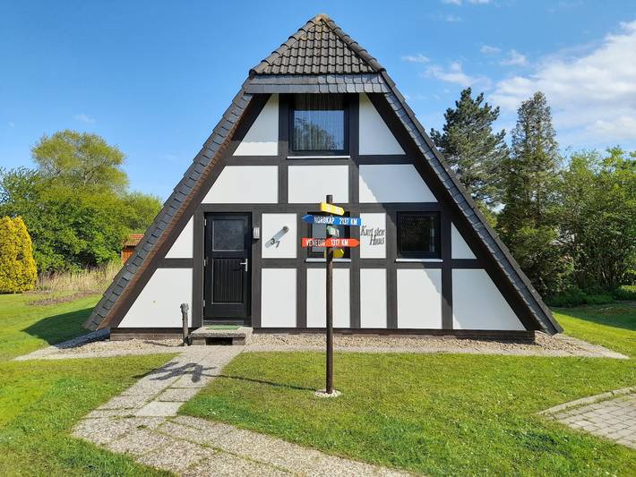 Ferienhaus für 6 Personen, mit Terrasse und Garten