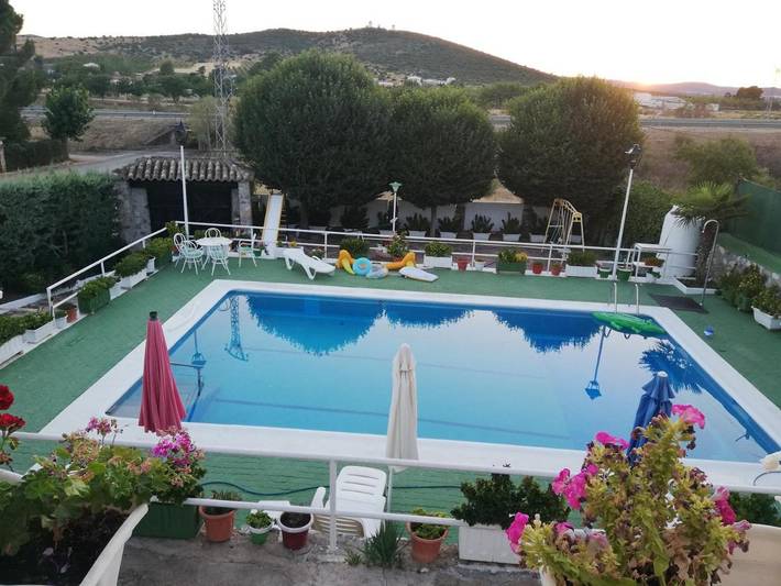Appartement de vacances pour 12 personnes, avec jardin ainsi que piscine et vue, adapté aux familles - 1