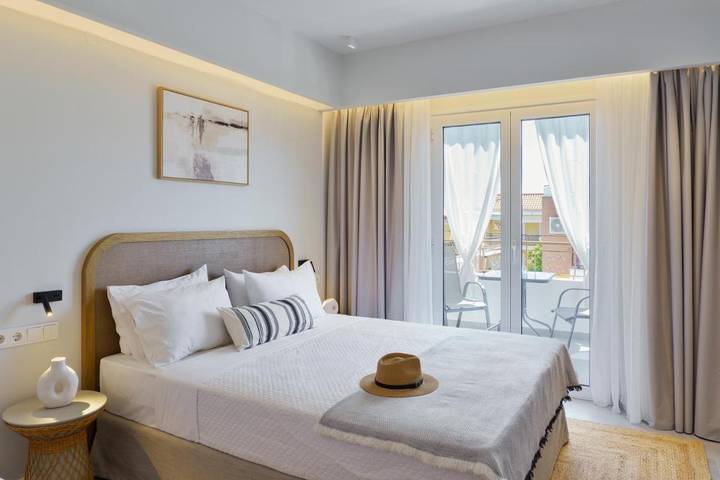 Gîte pour 3 personnes, avec vue ainsi que jardin et terrasse dans Pefkochori - 3