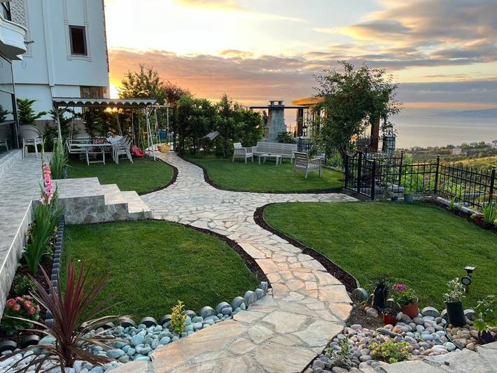 Ferienhaus für 10 Personen, mit Garten und Ausblick - 1