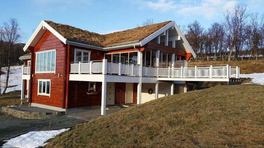 Ferienhaus für 10 Personen, mit Garten und Ausblick sowie Sauna in Lyngen - 4