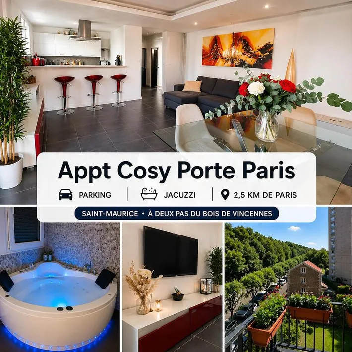 Apartamento de vacaciones para 6 personas, con jacuzzi y balcón - 1