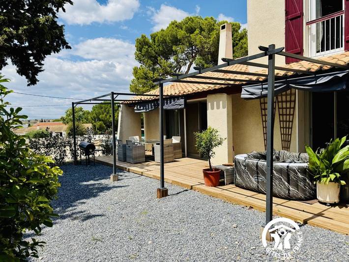 Gîte pour 4 personnes, avec terrasse et jacuzzi à Cuxac-d'Aude - 3