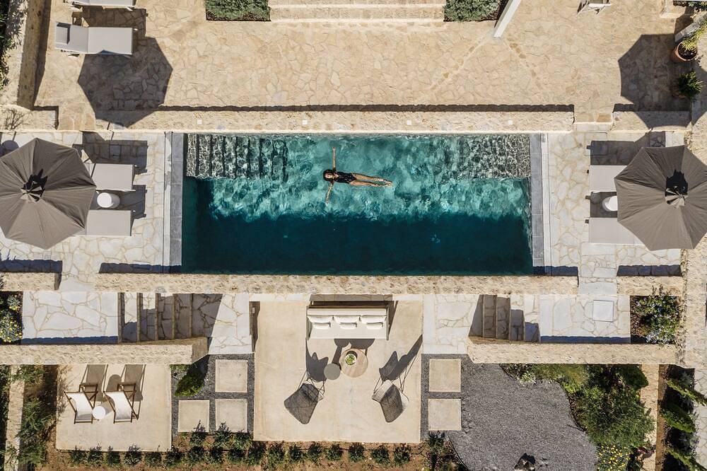 2 Bedroom Sea View Villa with Private Pool | Amani Living in Stoupa, Mani Peninsula