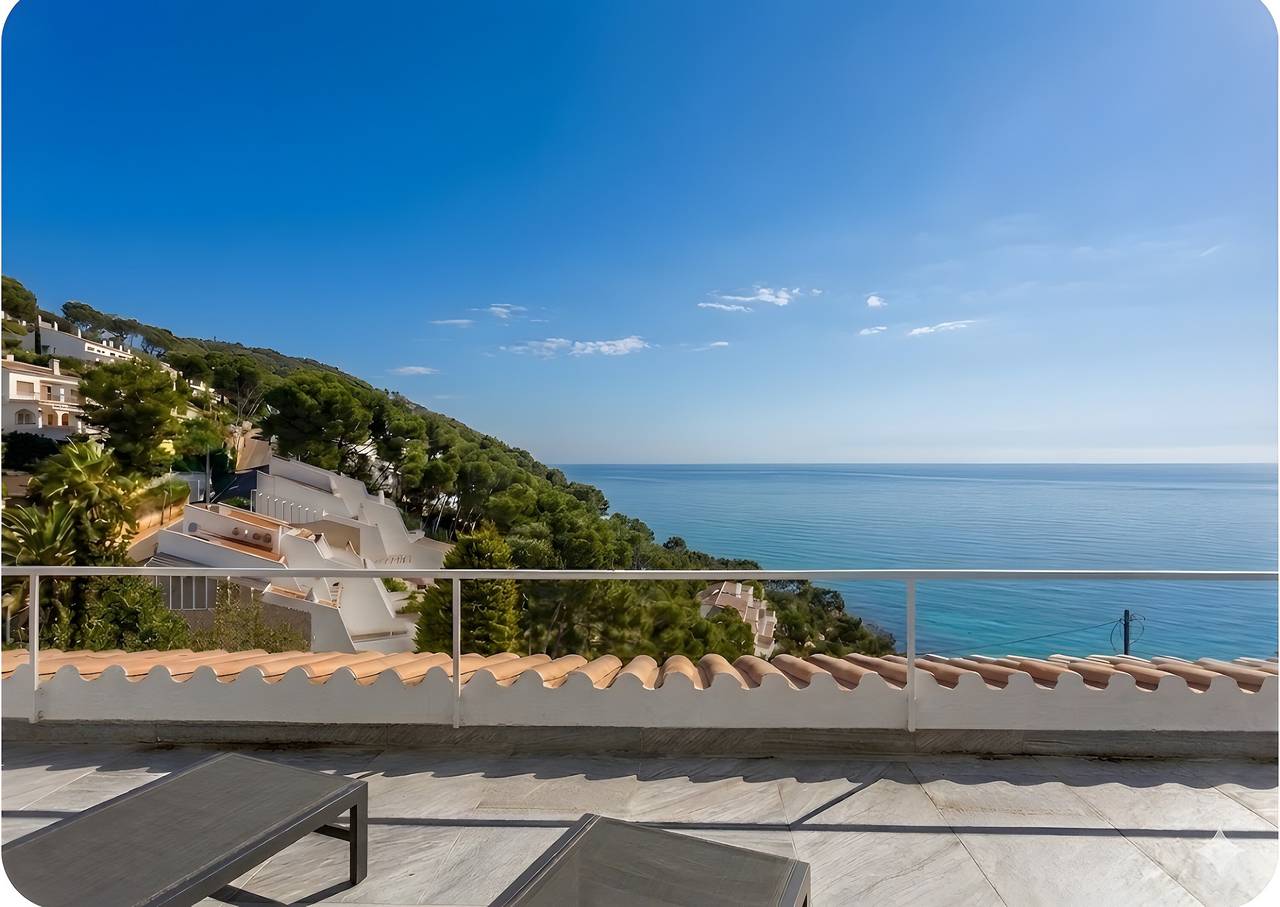 Hel lejlighed, Ferielejlighed for 2 personer med have in sa Tuna, Begur