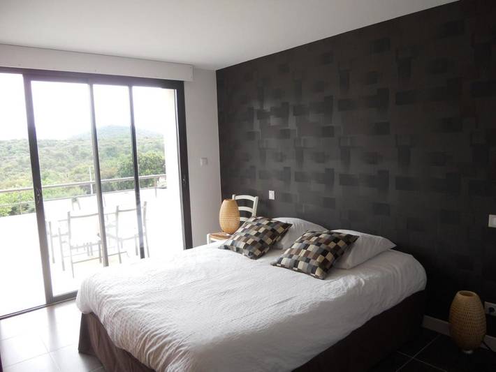 Gîte pour 6 personnes, avec vue et piscine ainsi que bassin pour enfant et jardin, animaux acceptés à Mollans-sur-Ouvèze - 4