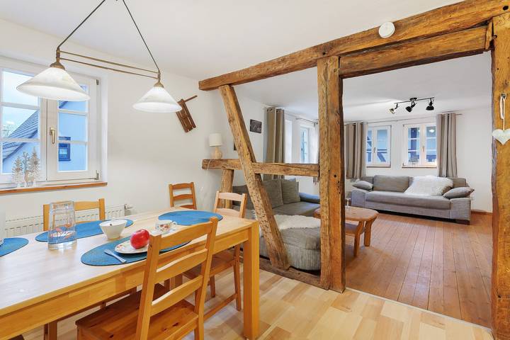 Ferienwohnung für 4 Personen, mit Garten, mit Haustier