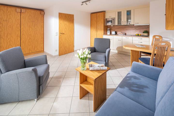 Ferienwohnung für 2 Personen, mit Balkon in Norderney Weststrand - 4