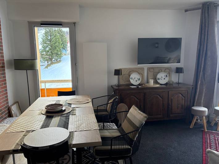 Ganze Wohnung, Gourette - Wohnung 8 Pers, Südbalkon, Bettwäsche inkl, Haustiere erlaubt in Gourette, Eaux-Bonnes