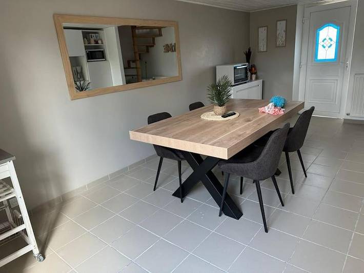 Location de vacances pour 2 personnes, avec piscine ainsi que jardin et terrasse dans Bricquebec En Contentin - 3