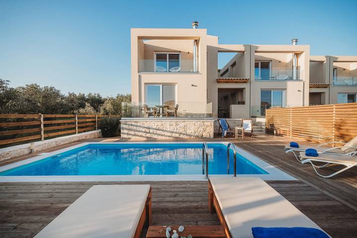 Διαμερίσματα διακοπών για 11 άτομα, με Θέα στον ωκεανό και Μπαλκόνι καθώς και Ταράτσα και Κήπο στη Δροσιά (Ζάκυνθος)