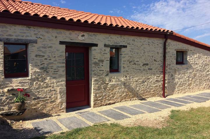 Maison de vacances pour 4 personnes, avec jardin à Machecoul