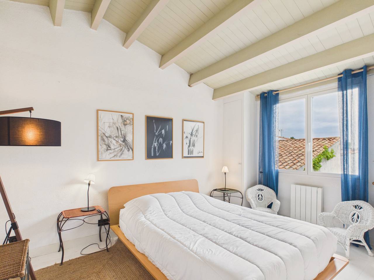 800m de la plage, maison pour 7 avec jardin in Les Portes-en-Ré, Isla de Ré