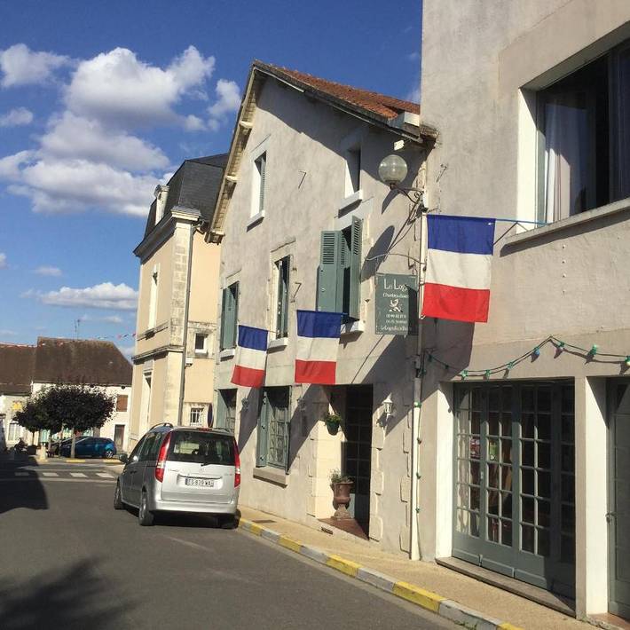 Chambre d’hôte pour 4 personnes, avec vue à La Trimouille