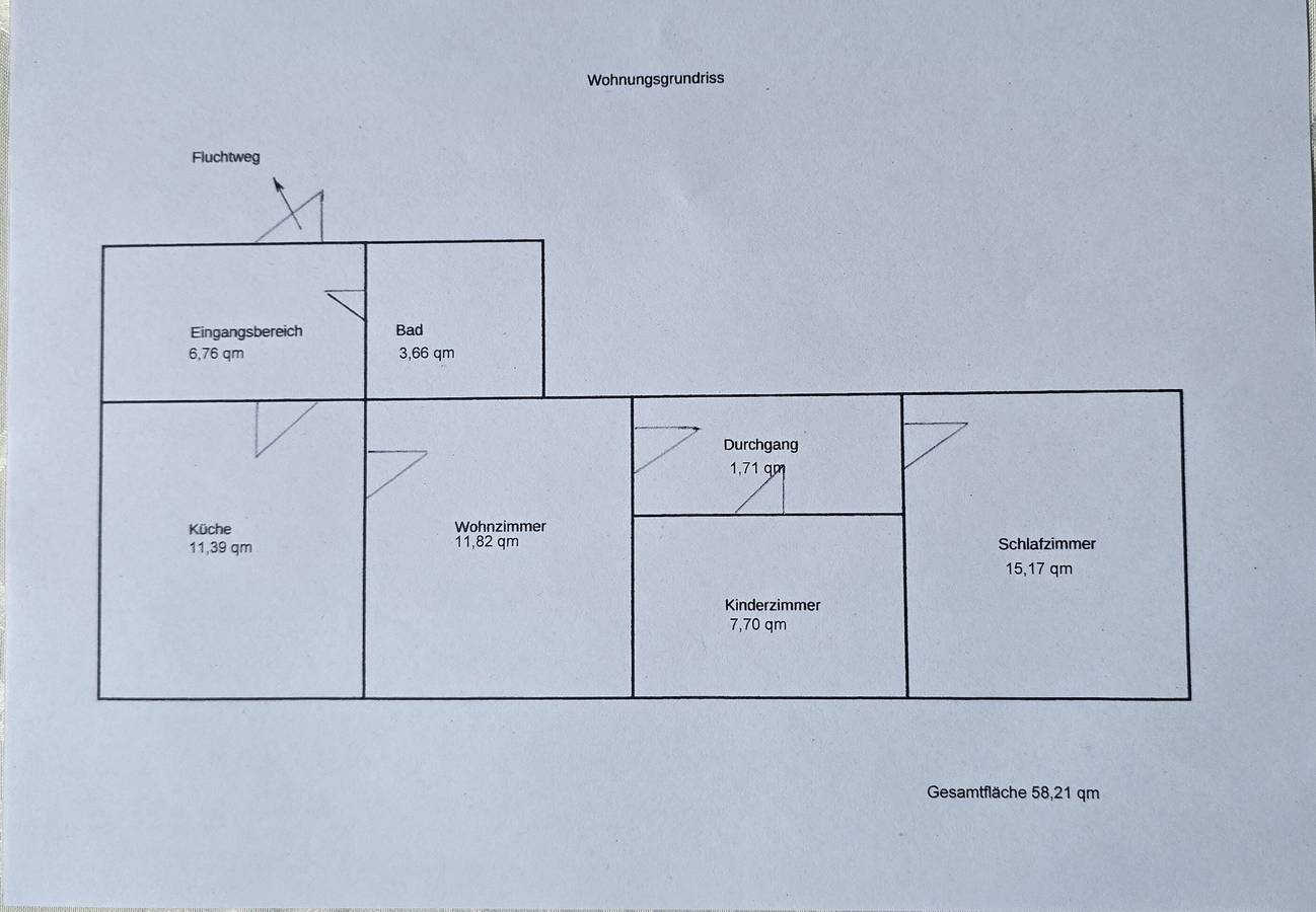 Ganze Wohnung, Apartment „Haus Marlies“ mit privatem Garten und Wlan in Finsterbergen, Friedrichroda
