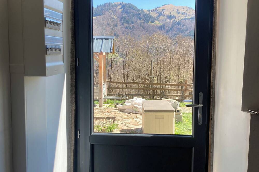 Las casas de Glappaz in Mégevette, Region Bonneville