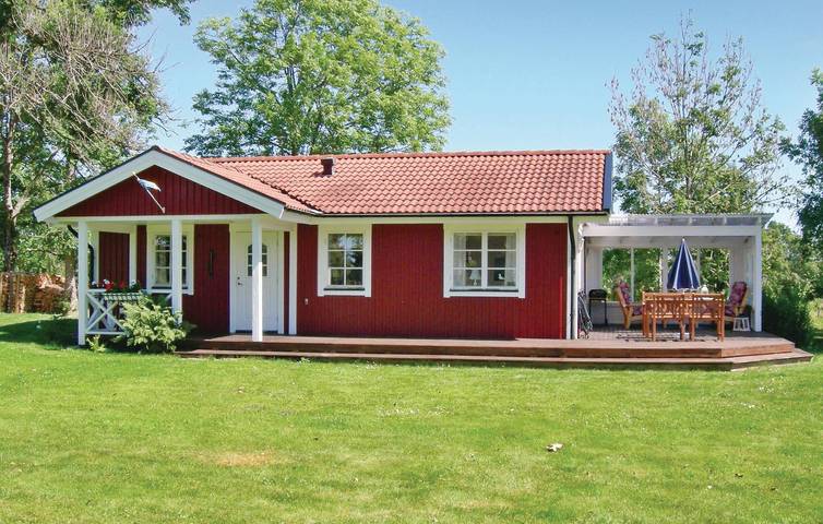 Feriehus for 5 personer, med terrasse, husdyr tilladt - 1