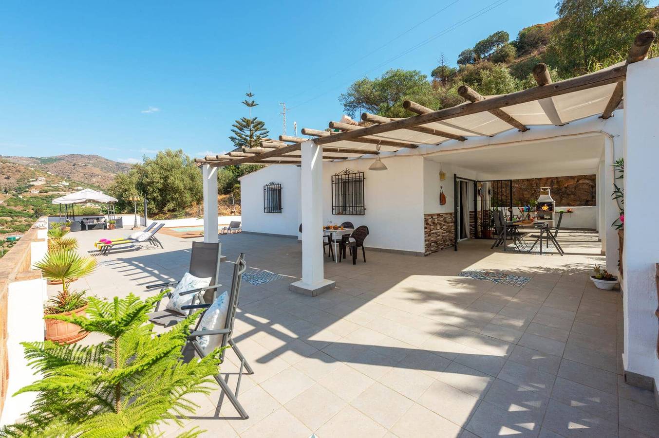 Villa für 4 Personen mit Garten in Torrox Pueblo, Torrox