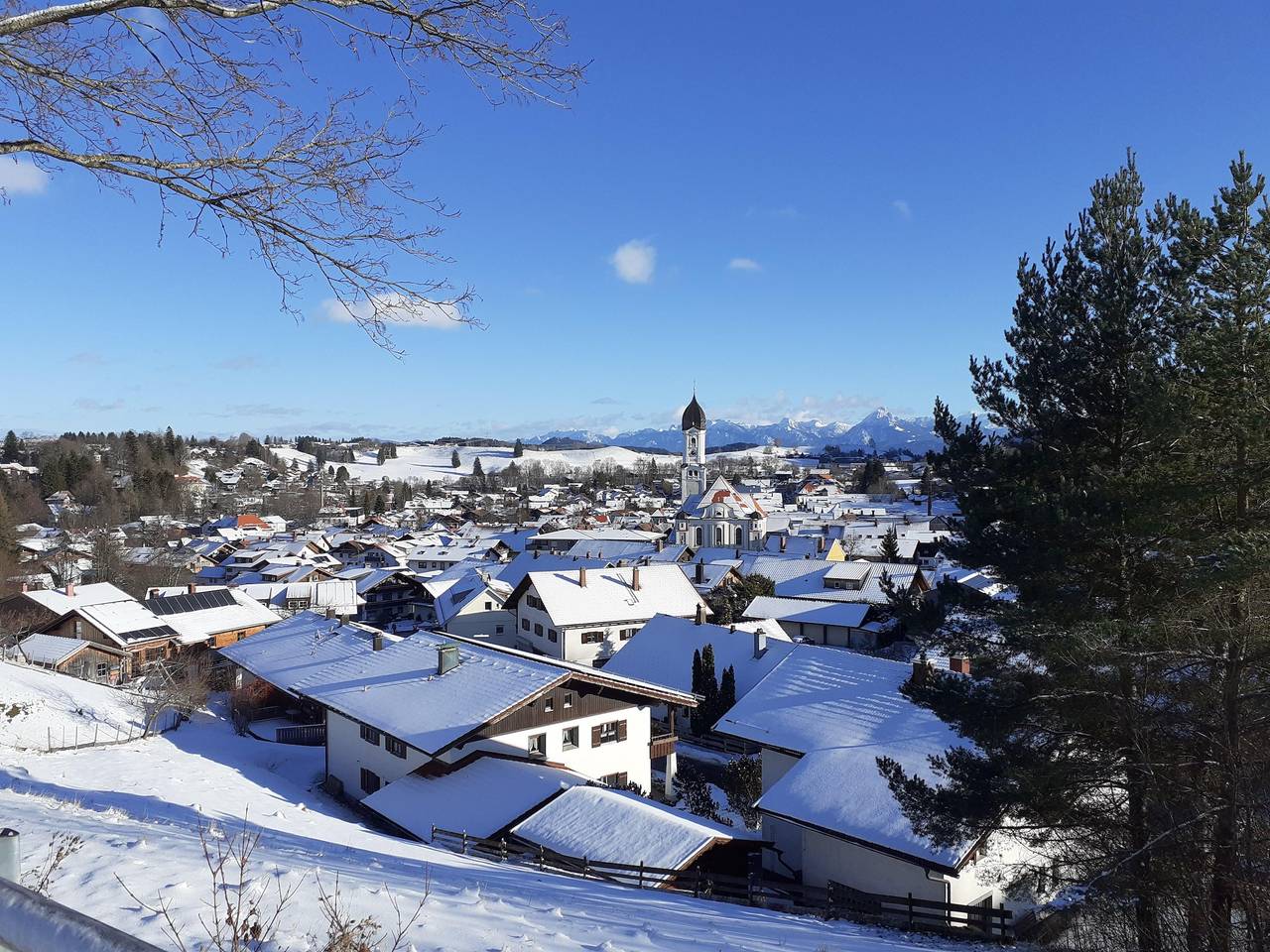 Ganze Ferienwohnung, Ferienwohnung, 2 Schlafzimmer, Bad + Dusche/Wc in Nesselwang, Bayerisch Schwaben