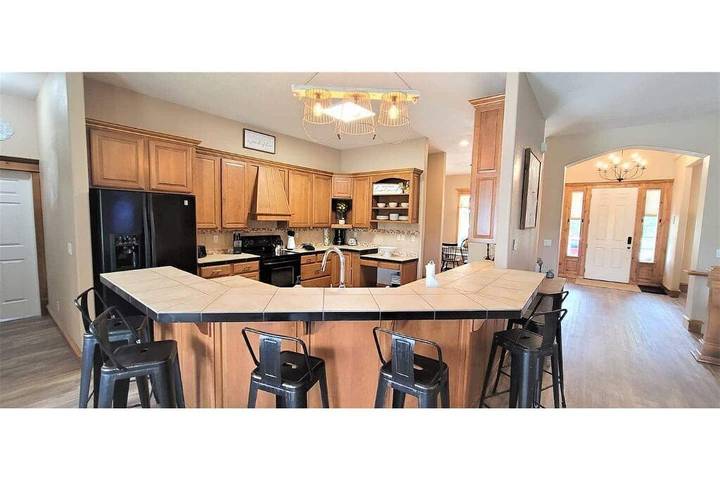 Log cabin for 16 people, with yard and terrace in Zion National Park