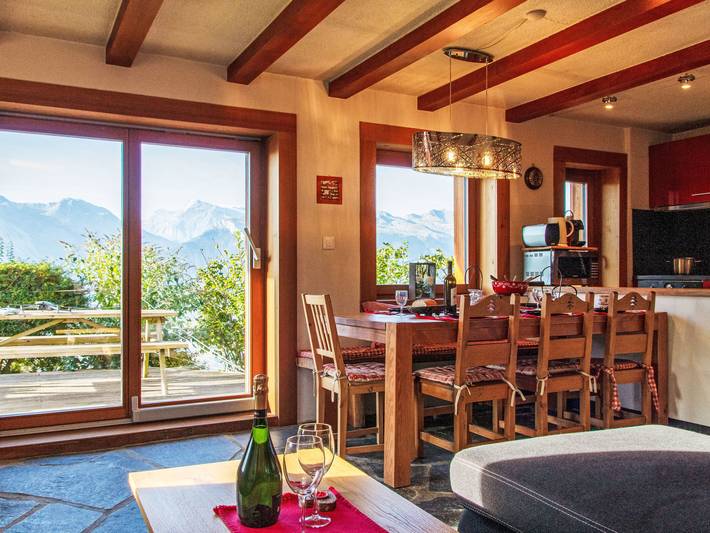 Location de vacances pour 6 personnes, avec jardin, animaux acceptés à Veysonnaz - 3