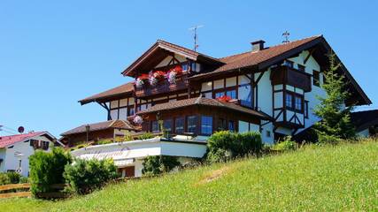 Ferienwohnung für 2 Personen, mit Balkon im Allgäu