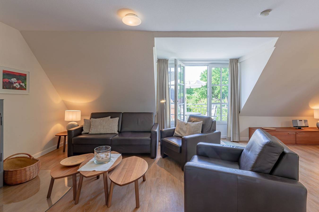 Ganze Ferienwohnung, Südbalkon in Wyk auf Föhr (Stadt), Wyk auf Föhr