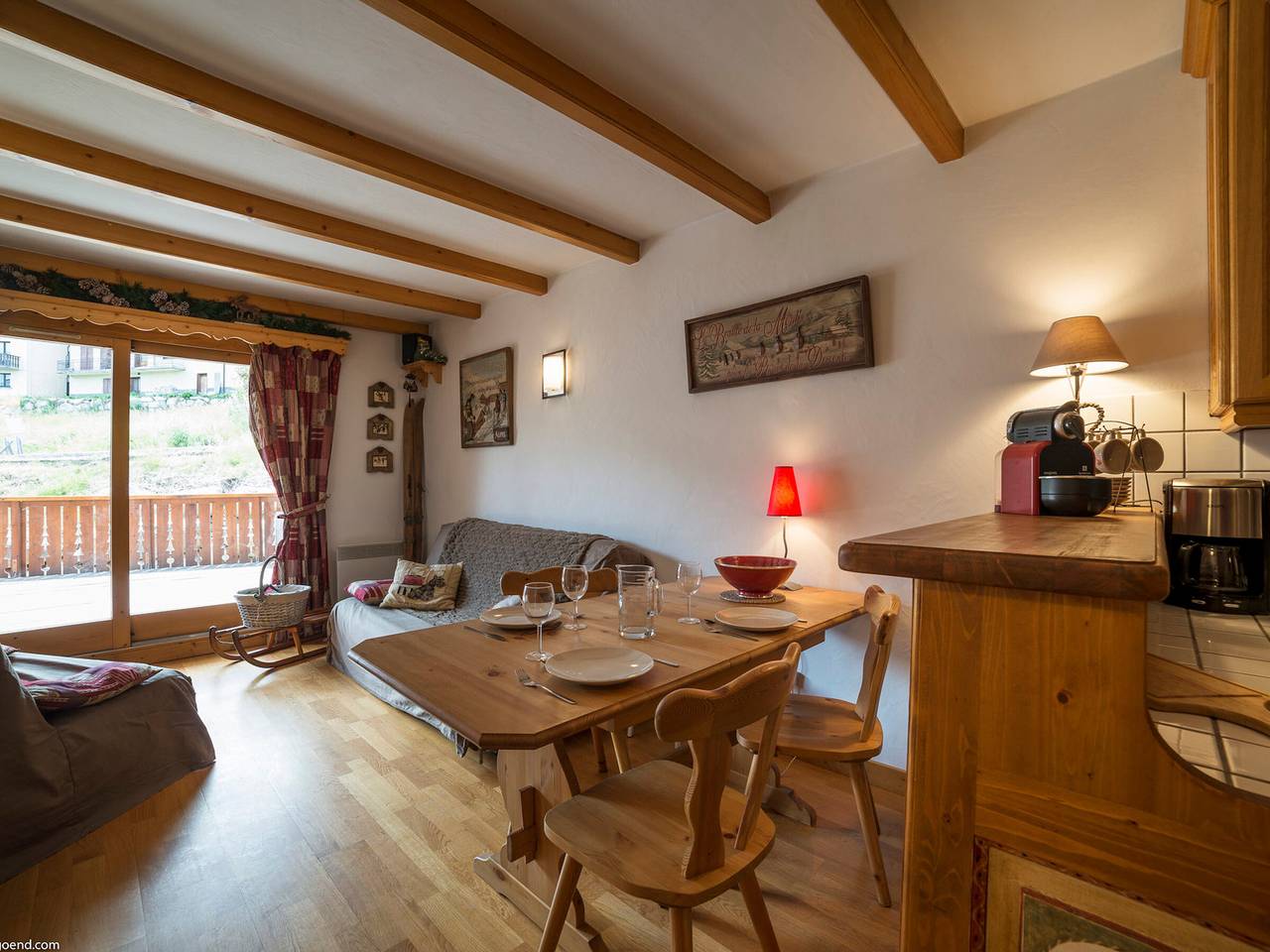 Appartement entier, Appartement charme à Courchevel avec grande terrasse in Saint-Bon-Tarentaise, Massif de la Vanoise