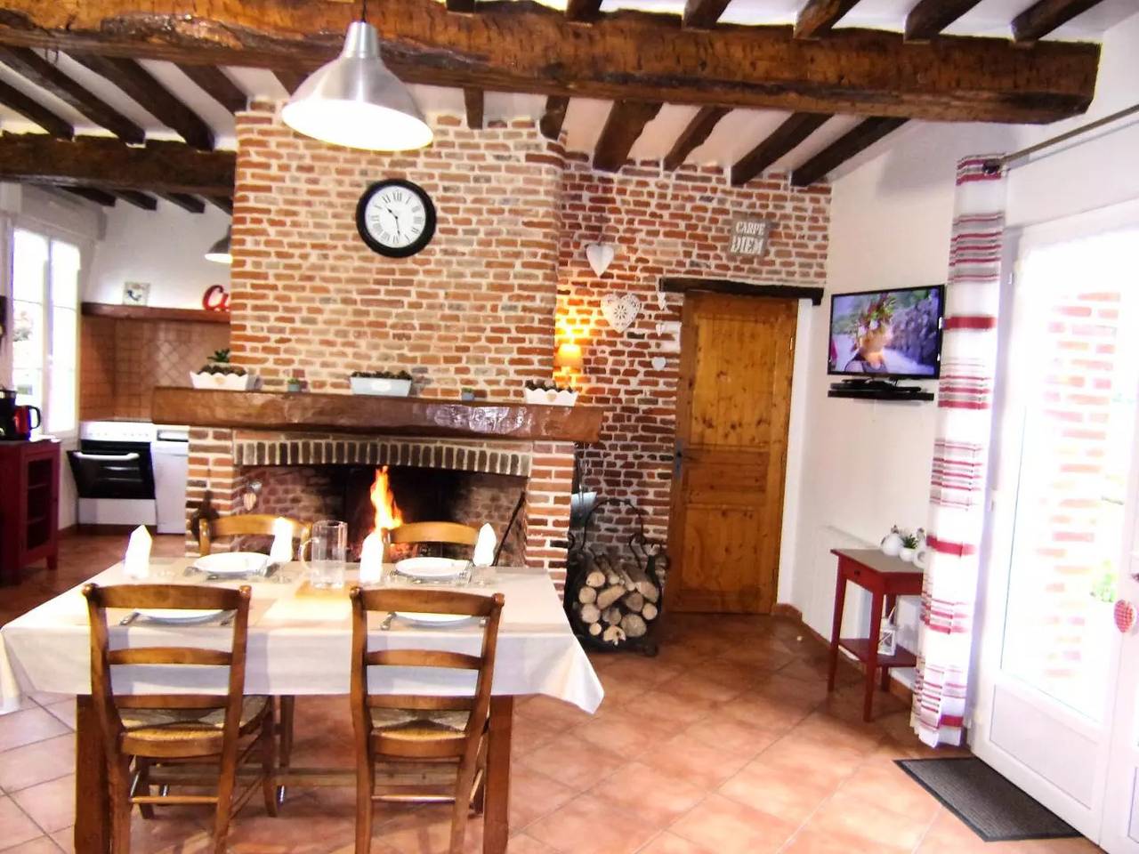 Gîte de France 5 personnes in Petit-Caux, Région de Dieppe