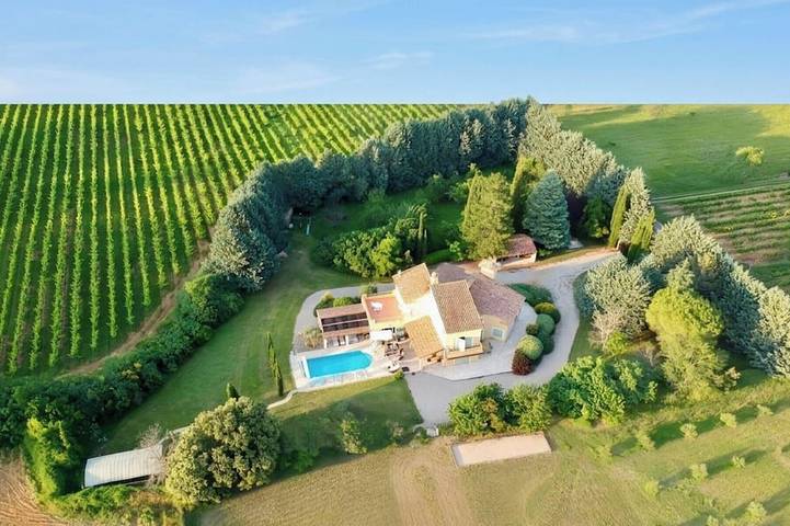 Villa pour 15 personnes, avec piscine ainsi que balcon et jardin - 1