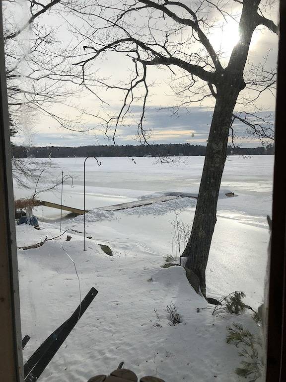 Lazy Lake Erfahrung mit Sunny Dock & Great Swimming - in der Nähe von Camden / Rockport in Knox County (Maine)
