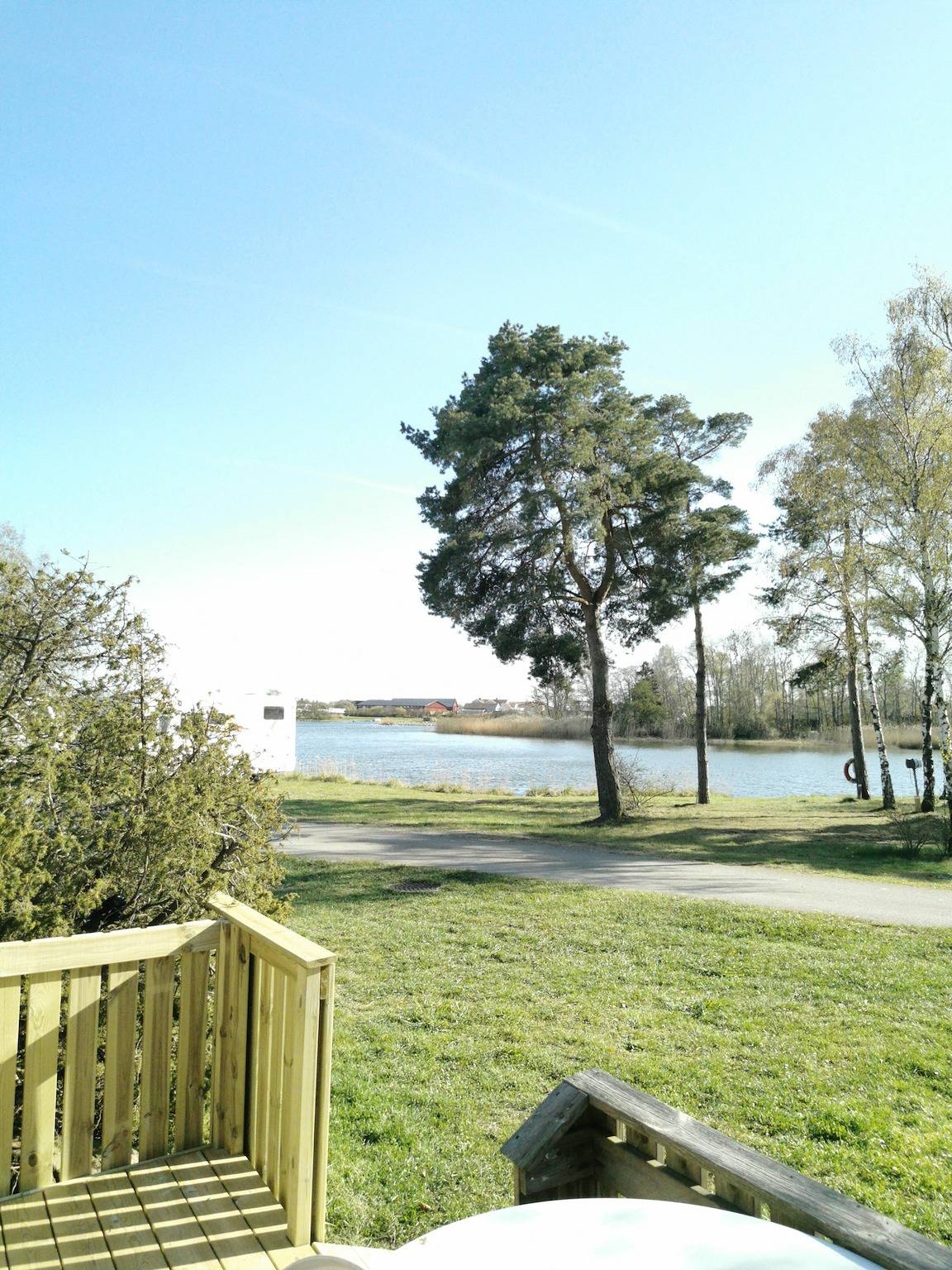 Maison de vacances pour 4 personnes avec vue sur le lac in Torsås