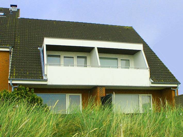 Ferienwohnung für 4 Personen, mit Balkon und Balkon/Terrasse sowie Seeblick auf Amrum - 2