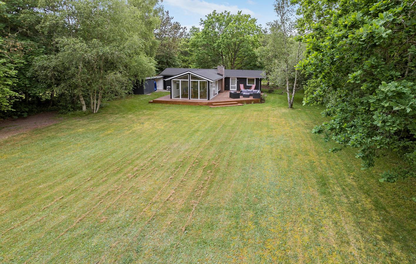 Ferienhaus für 6 Personen mit Terrasse in Thyholm, Oddesund