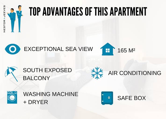 Gîte pour 6 personnes, avec balcon dans Place Massena - 3