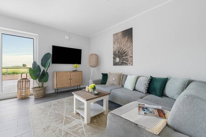 Ferienhaus für 4 Personen, mit Garten und Terrasse in Osterhever