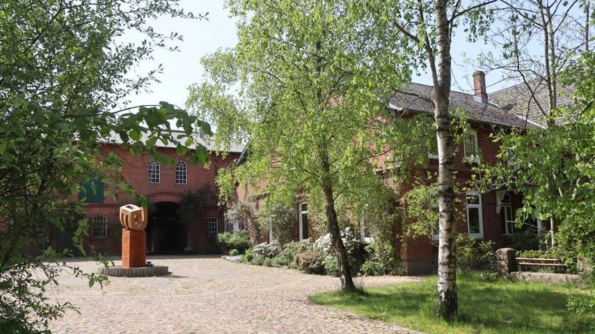 Ferienwohnung für 6 Personen, mit Terrasse und Garten sowie Ausblick in Meezen