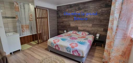 Chambre d’hôte pour 2 personnes, avec vue ainsi que jardin et terrasse à Cilaos