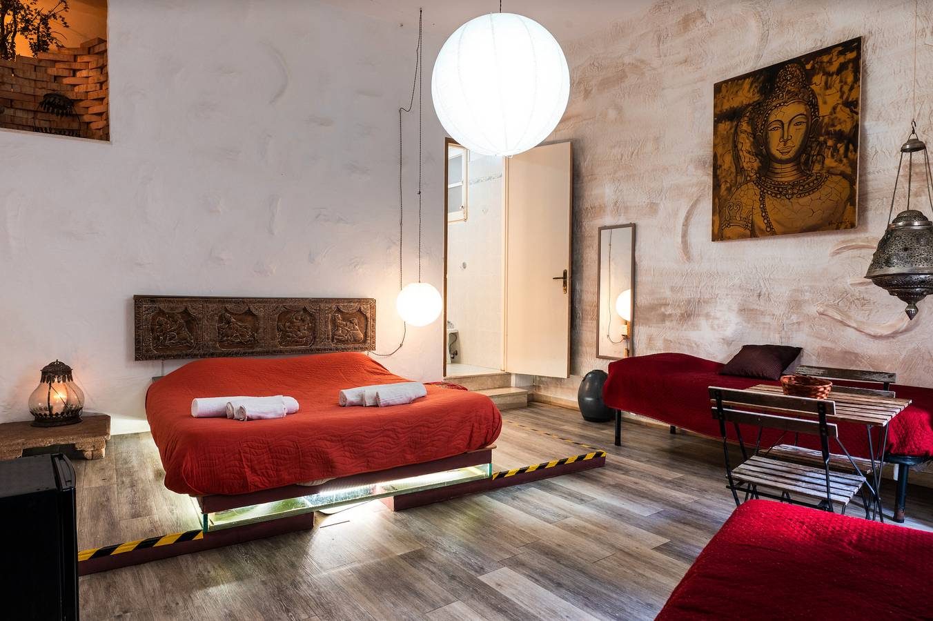 Camera "Economy Suite" con terrazza condivisa, Wi-Fi e aria condizionata in Cefalù, Cefalù (Comune)