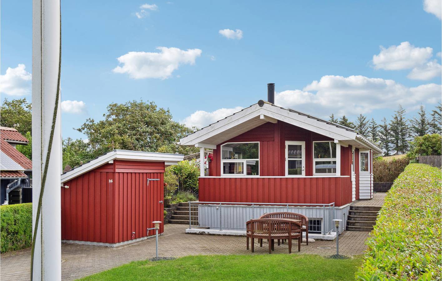 Ferienhaus für 5 Personen mit Terrasse in Sjelborg, Esbjerg