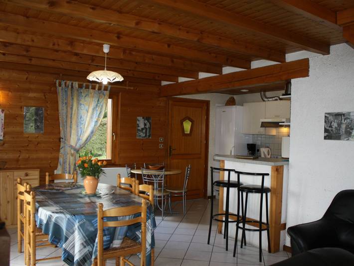 Gîte voor 8 personen met terras in Gérardmer, Parc naturel régional des Ballons des Vosges