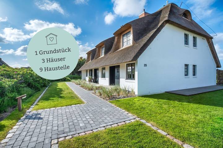 Ferienhaus für 6 Personen, mit Garten und Sauna in Wenningstedt