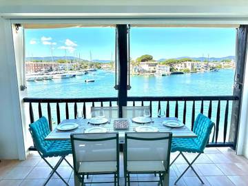 Ferienwohnung für 6 Personen, mit Balkon und Ausblick in Port Grimaud