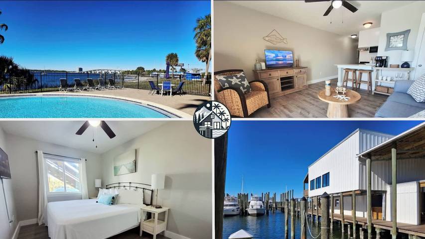 Vacation rental for 4 people, with balcony and pool in Florida-30A