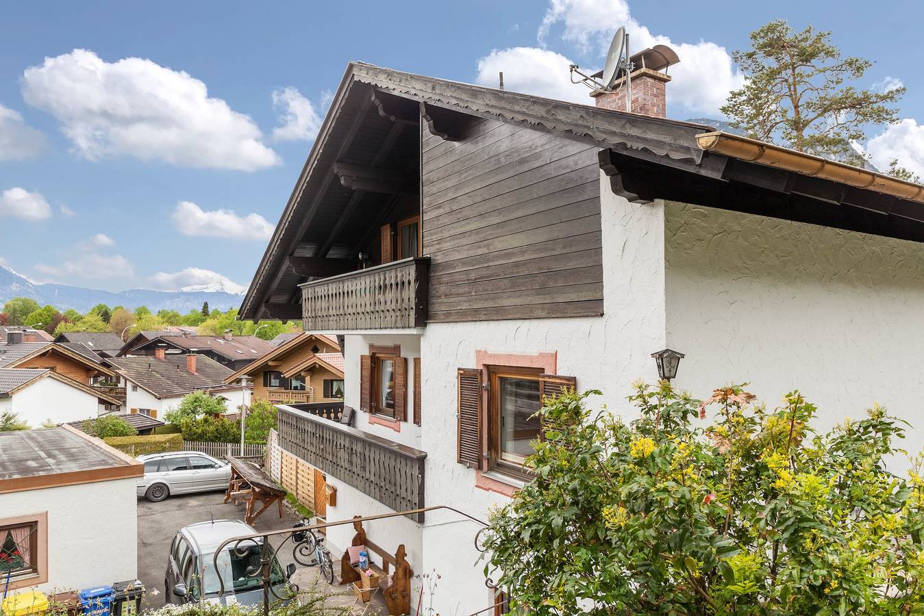 Appartement entier, Appartement confortable Wank à Garmisch avec vue sur les montagnes in Garmisch-Partenkirchen, Alpes bavaroises