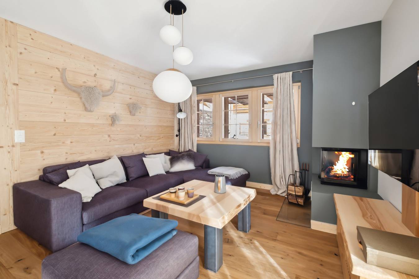 Geheel appartement, Beautiful Apartment at Chalet Larchwood Grimentz - By Mrs Miggins in Grimentz, Anniviers